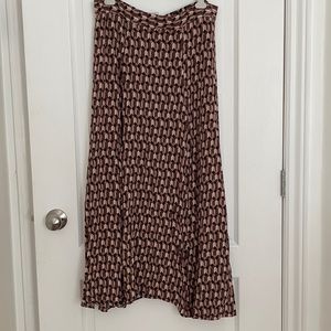 Addition Elle printed maxi skirt